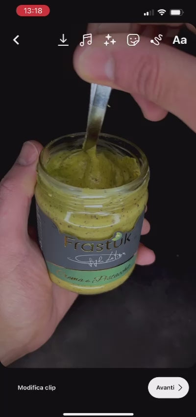 Crema al Pistacchio con 40% di Pistacchio di Sicilia